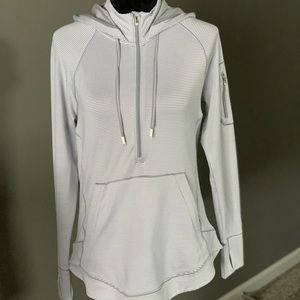 Athleta striped hoodie